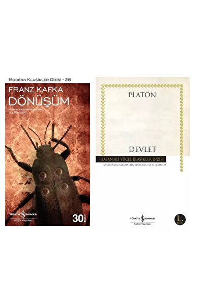 TÜRKİYE İŞ BANKASI KÜLTÜR YAYINLARI Dönüşüm Franz Kafka - Devlet Platon