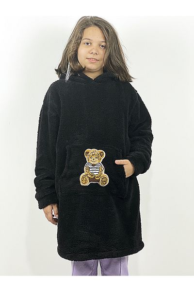 Damla Wellsoft Hooded Wearable Children's Blanket Unisex