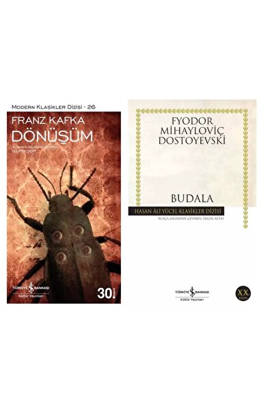 TÜRKİYE İŞ BANKASI KÜLTÜR YAYINLARI Dönüşüm Franz Kafka - Budala Fyodor Mihay...