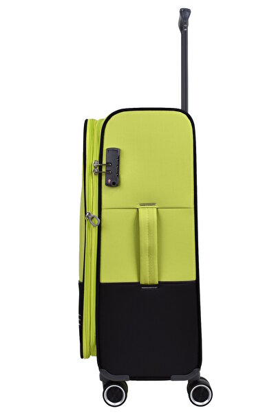 Pierre Cardin Ultra Light Hafif Lüx Kumaş 2'li Valiz Seti Orta Boy - Kabin Boy PC8200