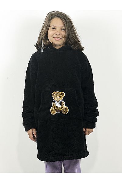 Damla Wellsoft Hooded Wearable Children's Blanket Unisex