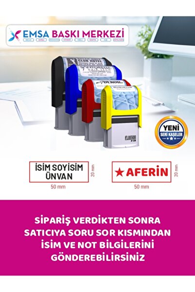 Floman İSİM KAŞESİ - AFERİN KAŞESİ - FİRMA KAŞESİ