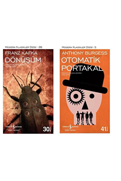 TÜRKİYE İŞ BANKASI KÜLTÜR YAYINLARI Dönüşüm Franz Kafka - Otomatik Portakal