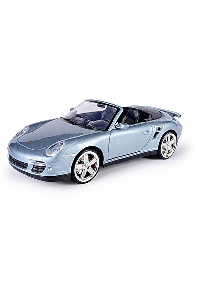 Motor Max Motormax 73183 1/18 مقياس 2008 بورش 911 توربو كابريو، رمادي، نموذج ...