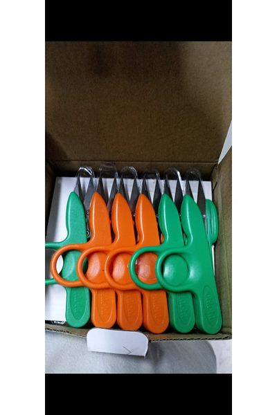 chichi Tc-801 Plastic Spring Thread Cleaning Scissors Green