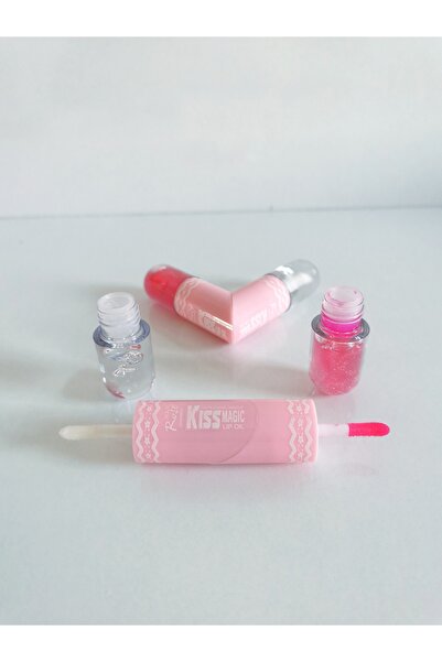 Roesıa Rose Cosmetics Rose Kıss Magıc 2IN1 Çift Taraflı Dudak Parlatıcı