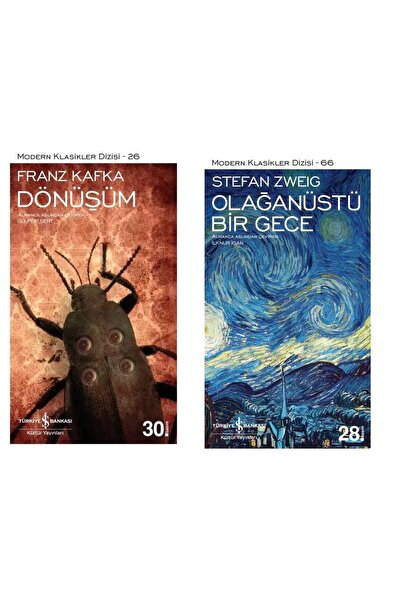 TÜRKİYE İŞ BANKASI KÜLTÜR YAYINLARI Dönüşüm Franz Kafka - Olağanüstü Bir Gece...