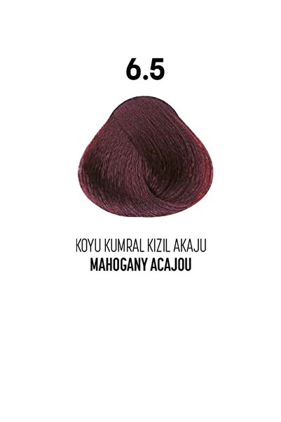 glam look 6.5 / Koyu Kumral Kızıl Akaju - Mahogany Acajou Glamlook Saç Boyası