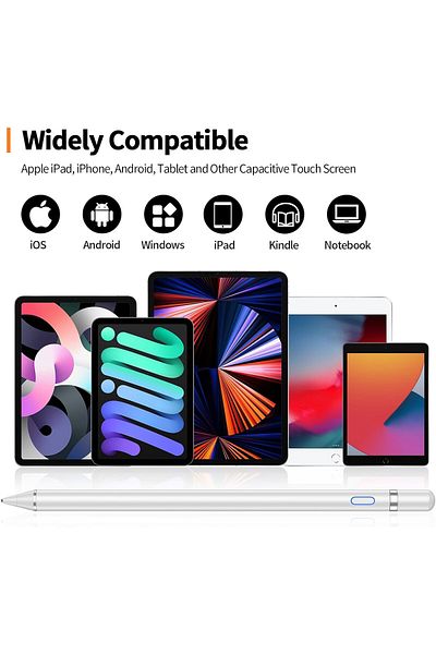 m.tk moveteck قلم Xiaomi Redmi Pad Se مقاس 11 بوصة متوافق مع جهاز Android اللوحي وقلم لمس وقلم للكتابة والرسم
