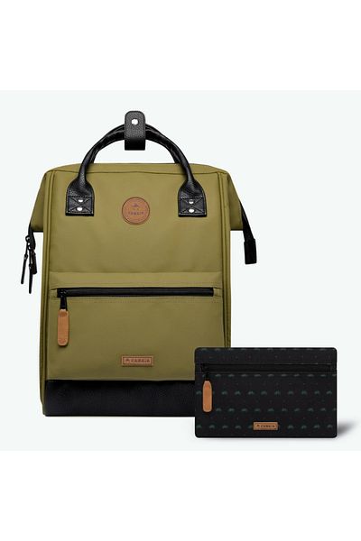 Cabaia Grenoble Adventurer Recycled Waterproof Green Medium Unisex Backpack