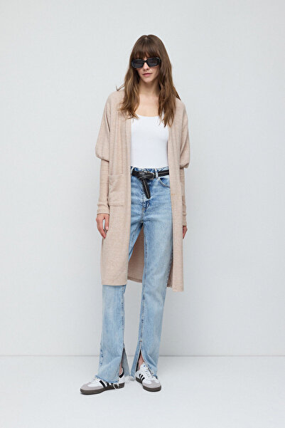 No Matter What Long Pocket Knitwear Cardigan