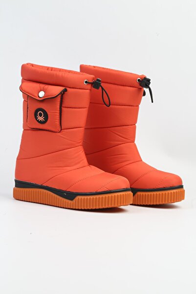 Benetton ® | BN-50026 - 3256 Turuncu - Kadın Bot