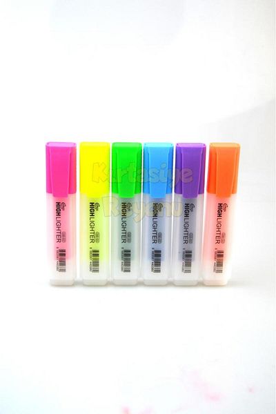 Kids Like Cengo 6 Color Neon Highlighter Set