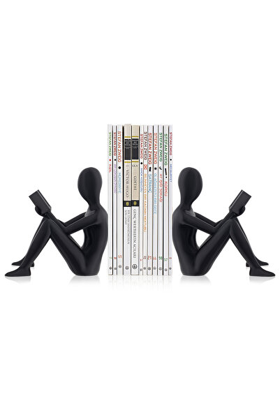BCOVERART Tasarım Kitap Tutucu-Kitap Desteği Okuyan Adam-Ev Ve Ofis Dekoratif...