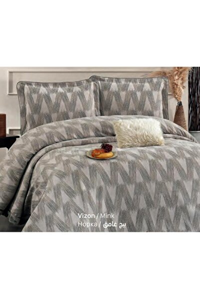 Güzide Double Modern Bedspread Caprice Mink