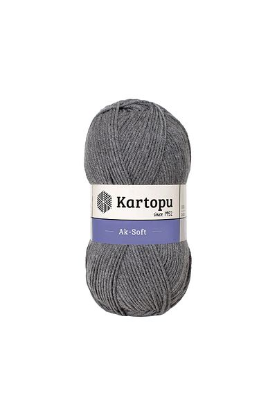 Kartopu AKSOFT ΠΛΕΚΤΟ ΣΥΡΤΑΡΙ ΧΕΡΙΟΥ K1002 ΣΚΟΥΡΟ ΓΚΡΙ