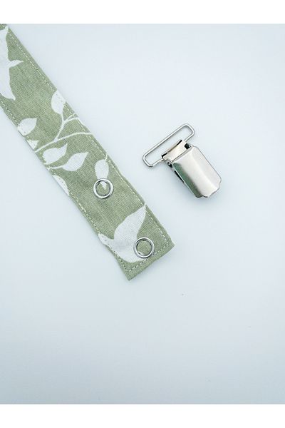 Le Petite Histoire Pacifier Hanger - Pacifier Chain 100% Cotton - Washable
