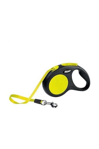 Flexi New Neon M Dog Walking Collar 5 M