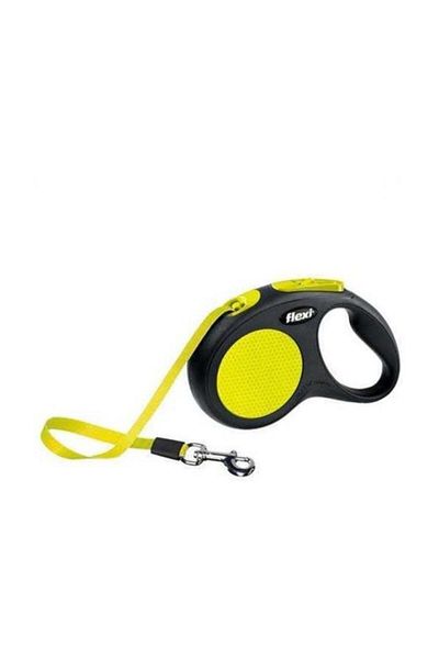Flexi New Neon M Dog Walking Collar 5 M