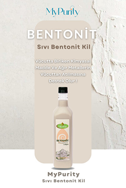 MyPurity Bentonit Kil Sıvı Içilebilir 1 Lt