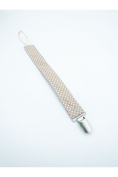 Le Petite Histoire Pacifier Hanger - Pacifier Chain 100% Cotton - Washable
