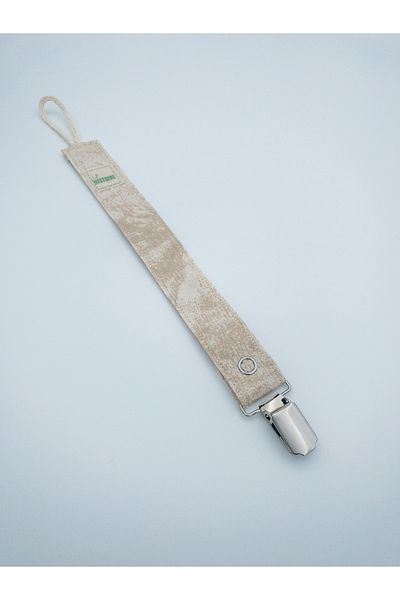 Le Petite Histoire Pacifier Hanger - Pacifier Chain 100% Cotton - Washable