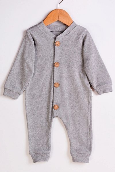 nc gift Cotton Front Buttoned Camisole Baby Jumpsuit Without Booties