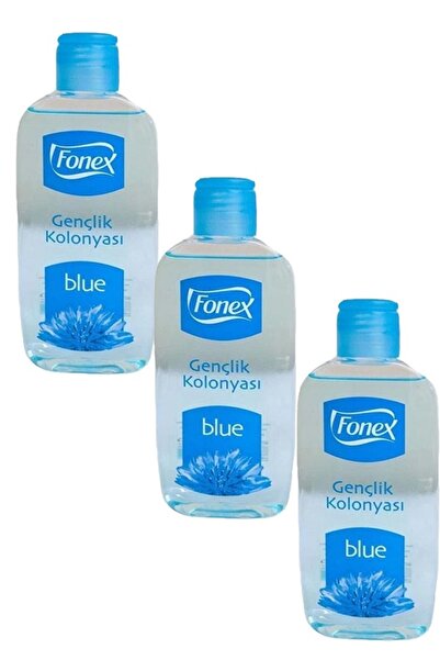 Fonex Gençlik Kolonyası Blue 160 ml x3 adet