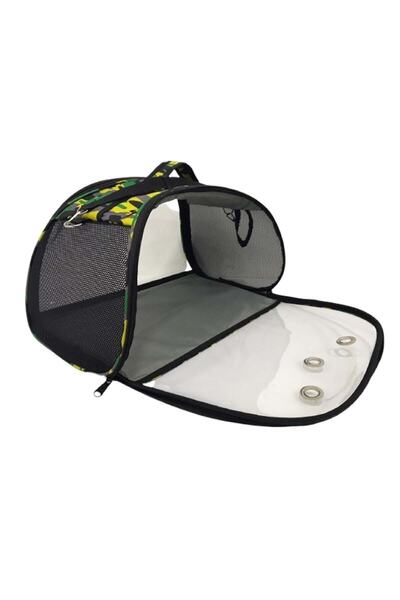 İREM Petpretty Sarı Kamuflaj Çanta