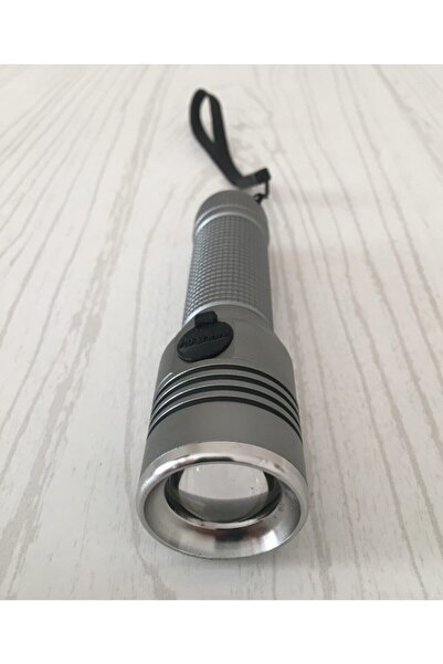 powerdex Metal Şarz Edilebilinir El Feneri Pd-6007