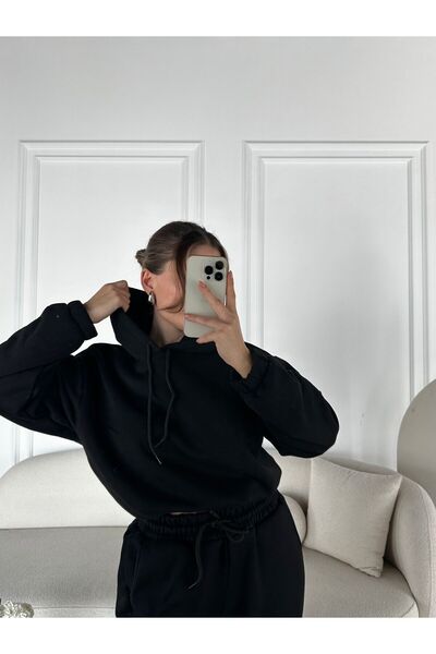 modabetce Raina Şardonlu 3 Thread Cotton 2 Piece Set