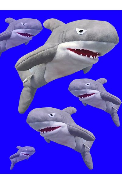 Pufline Plush Shark (40 CM) Handmade