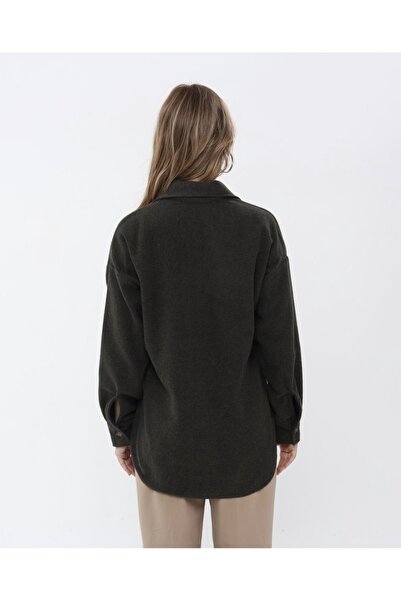 NARKISS Cepli Haki Kaşe Gömlek