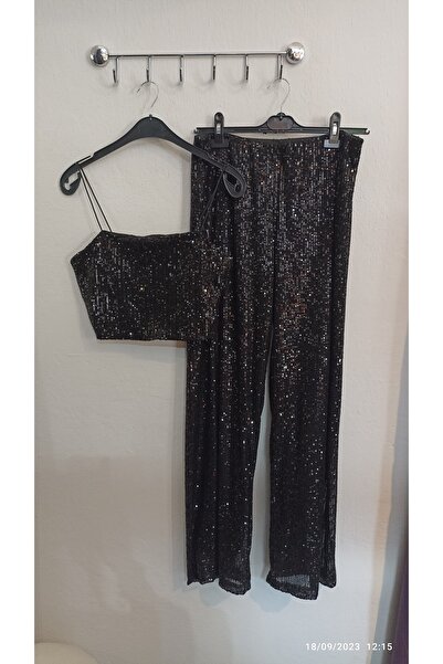Mia Boutique Pul payet pantolon