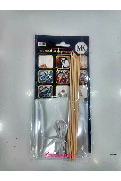 öztürkler Kurabiye Poşeti Seti 20li Paket Gümüş