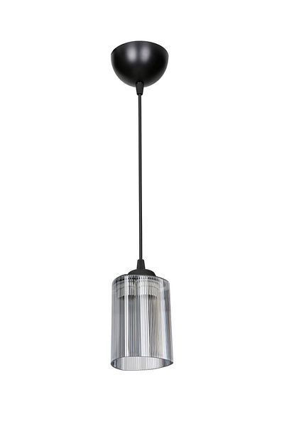 AG LightDesign Smoked Pendant Lamp Chandelier Bedroom Living Room Kitchen Hallway Stylish Glass Look Lamp