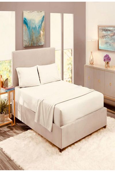 PIRILTI COLLECTION Double Bed Sheet Set - King Size (200X200 30 cm 50X70 2 Pcs)