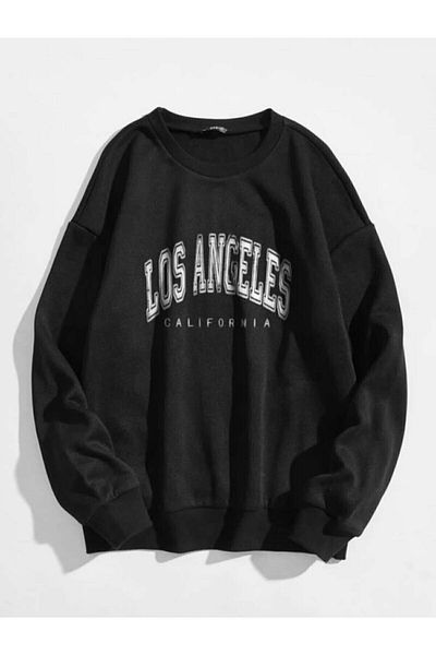 blackjack giyim Blackjackwear Black Los Angeles Sweatshirt
