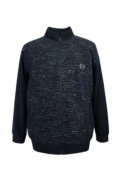 marufshop Μεγάλο μέγεθος με φερμουάρ Thessaloniki Sweat Navy Blue