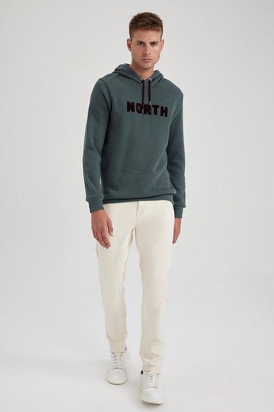 DeFacto Regular Fit Hooded Sweatshirt