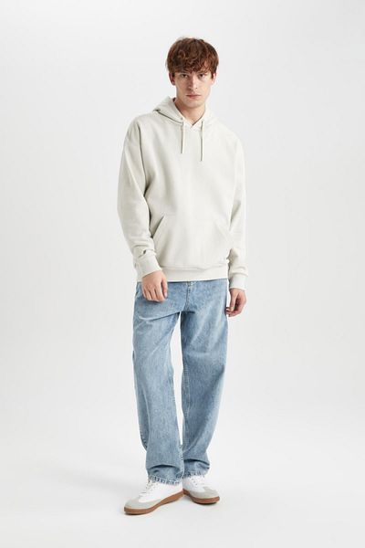 DeFacto Oversize Fit Hooded Sweatshirt
