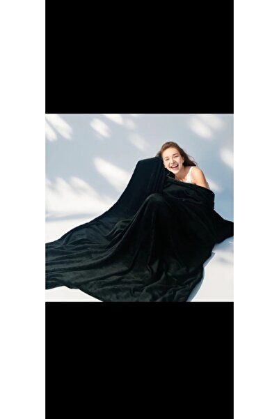 GENÇ MODA بطانية مزدوجة من القطيفة من الداخل والخارج