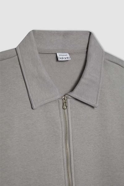 DeFacto Měkký fuzzy cardigan oversize fit