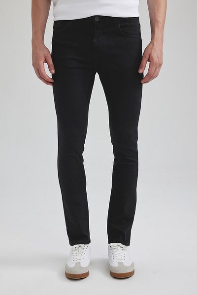 DeFacto Pedro Slim Fit Slim Fit Κανονική μέση με στενό πόδι Jean παντελόνι