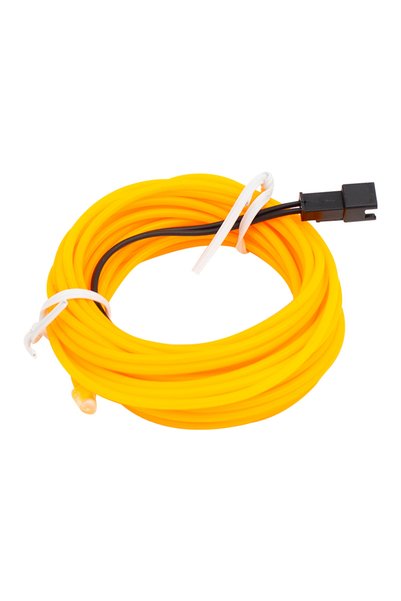Powermaster PM-6081 NEON SARI 5 METRE İP AYDINLATMA (5 VOLT USB ADAPTÖRLÜ)