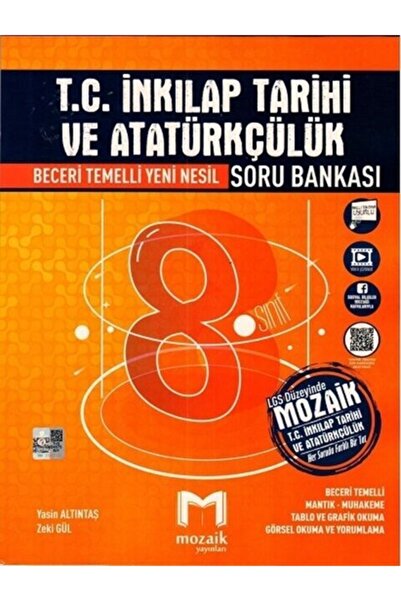Mozaik Yayınları 8.sınıf Mozaik Soru Bankası Inkılap Tarihi - 2026