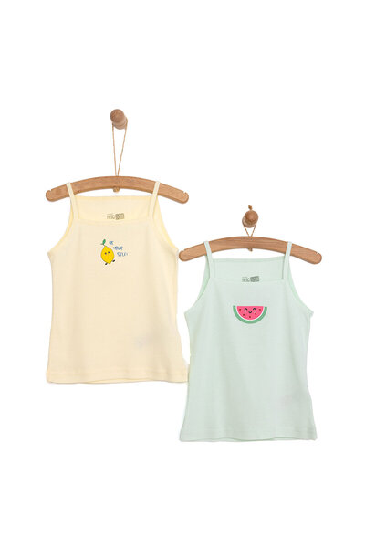 ebebek Hello Baby HelloBaby 2li İp Askılı Atlet Kız Bebek