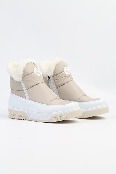 Benetton ® |   BN-50030 - 3256 Μπεζ - Γυναικείες Μπότες