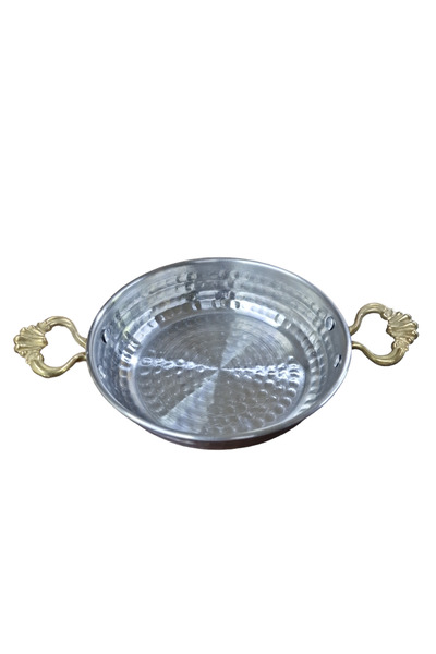 Matar Endüstriyel Mutfak Ekipmanları 18cm STAINLESS STEEL EGG MENEMEN OMLET SAHANI