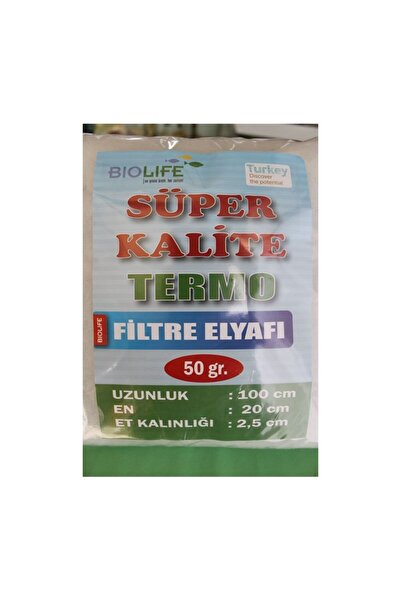 Biolife Elyaf 50gr Akvaryum Filtre Malzemesi Elyafı